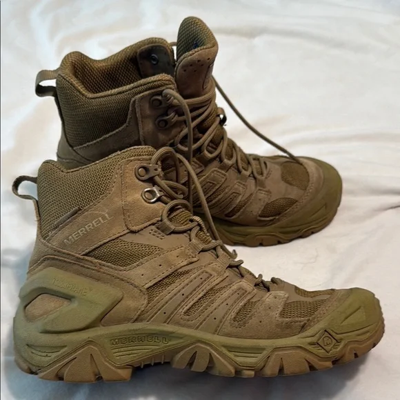 Merrell Strongfield 6in Waterproof Tactical Boots Size 9 - Picture 3 of 8